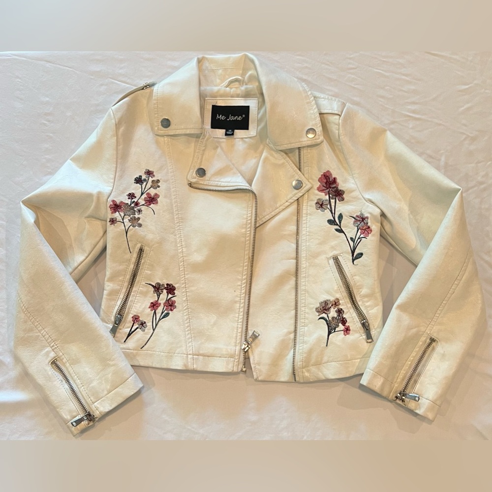 White Leather Jacket